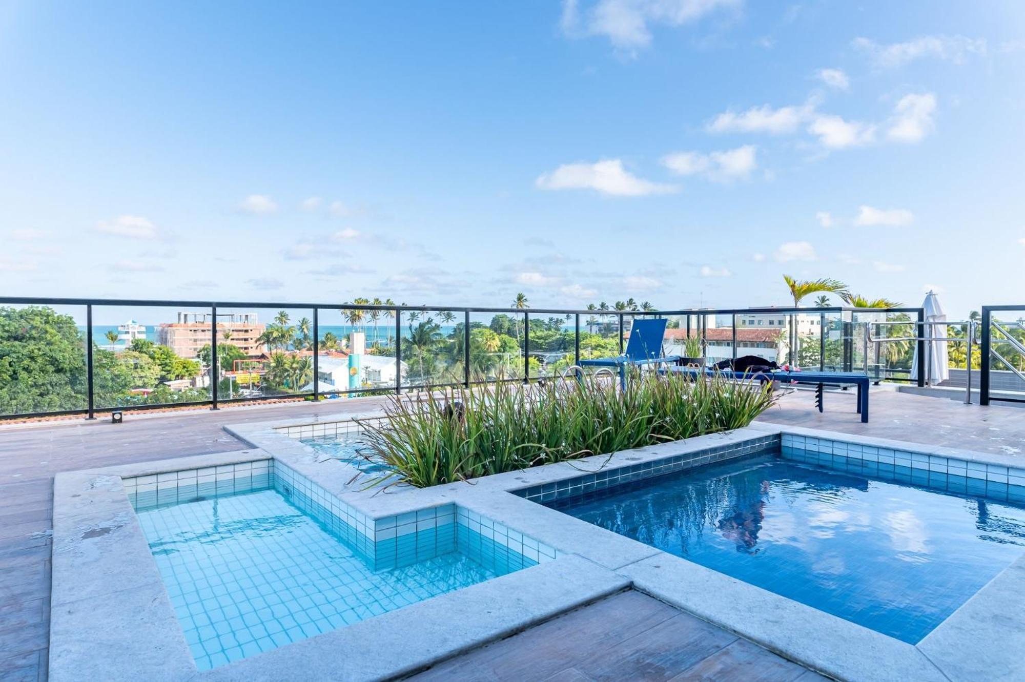 Apartamento Flat Com Piscina Privativa No Centro De Porto Pôrto das Galinhas
